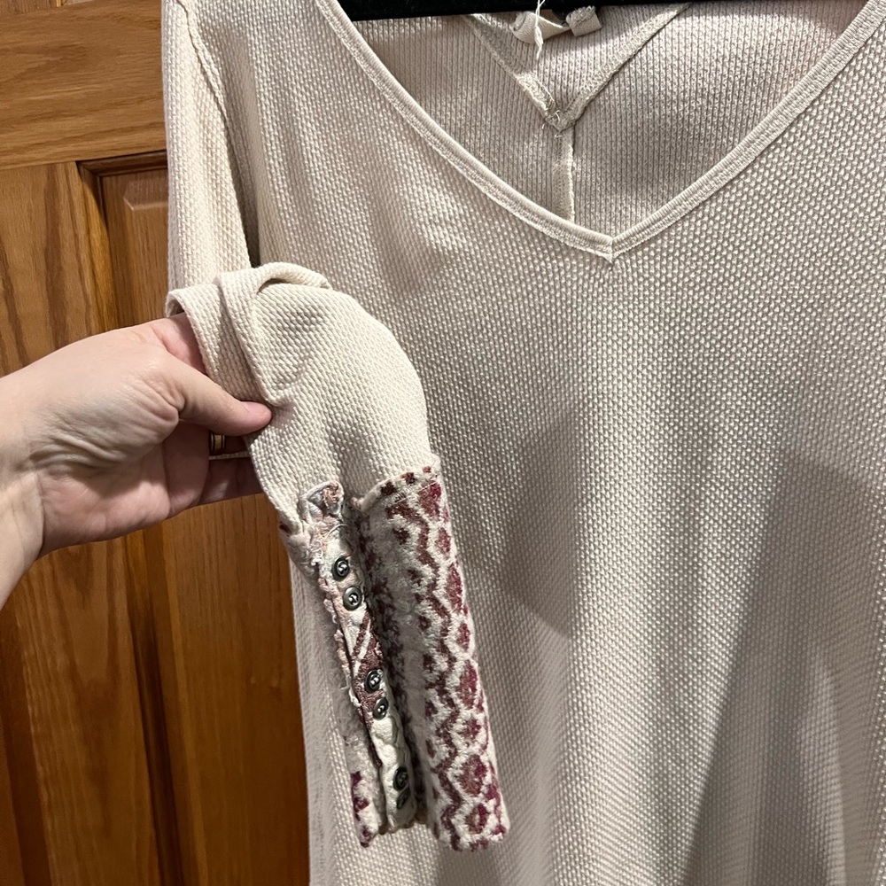 Large Free people art school fancy cuff thermal - Picture 4 of 8